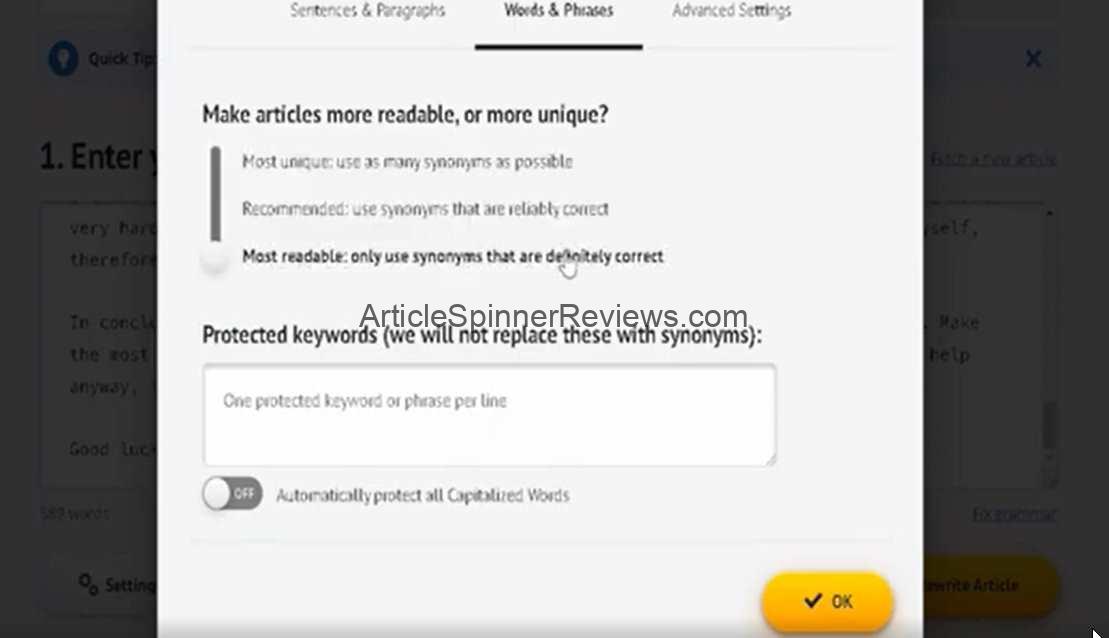Spin Rewriter v12 Review - it is not good anymore! - Article Spinner ...